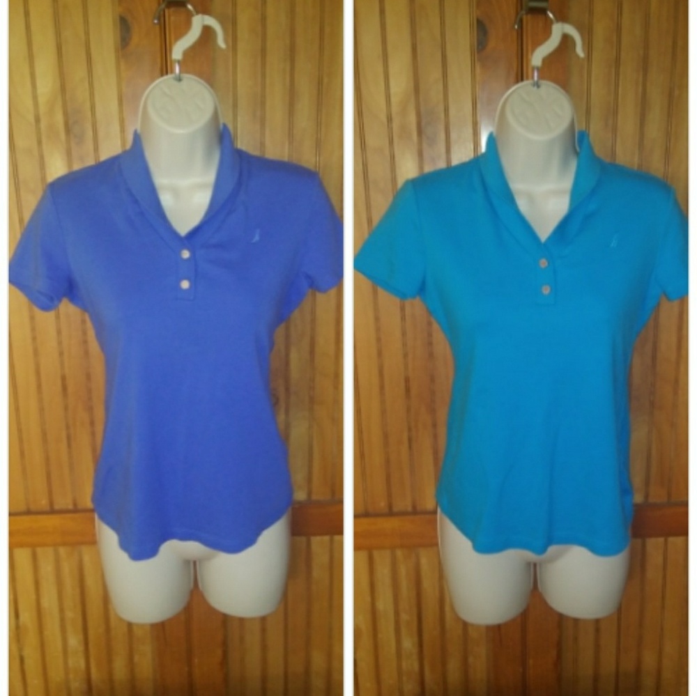 (2) Nautica Golf Shirts